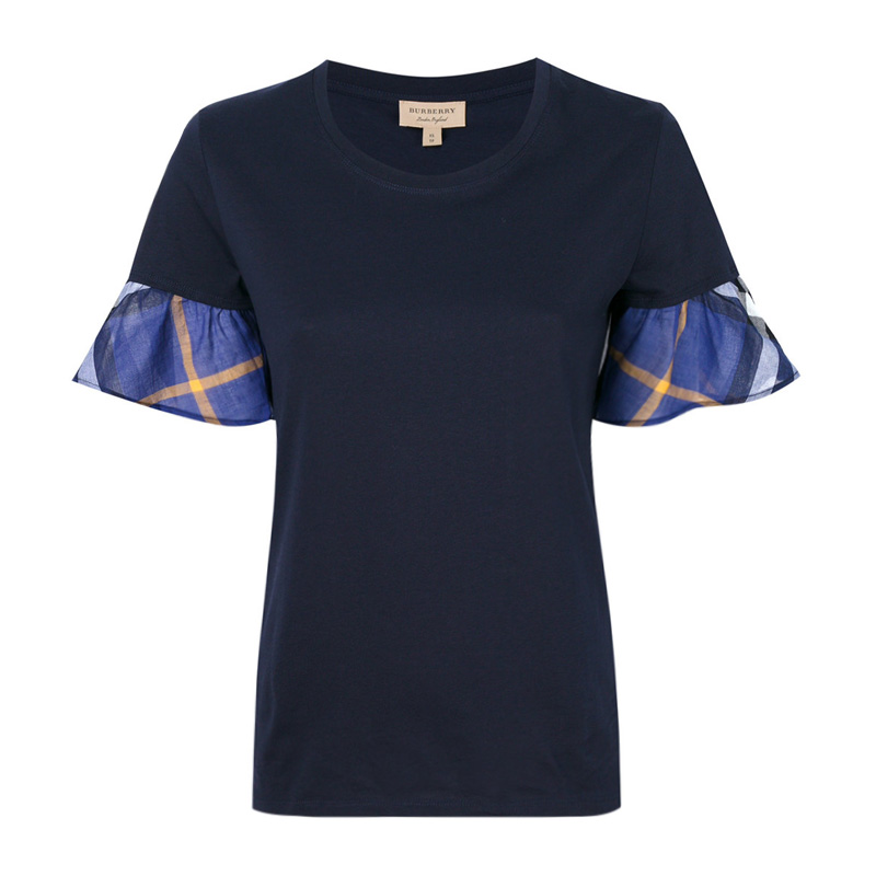 burberry 巴宝莉 女士薄纱短袖t恤 4055754